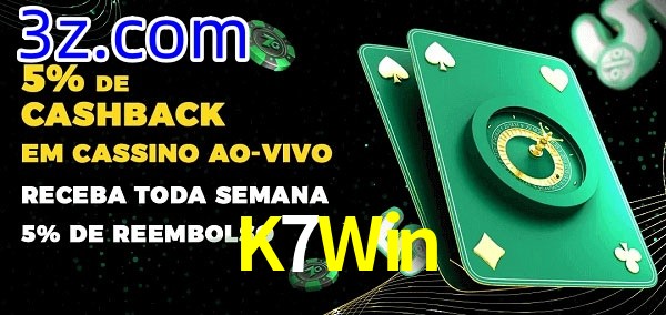 Promoções do cassino ao Vivo K7Win